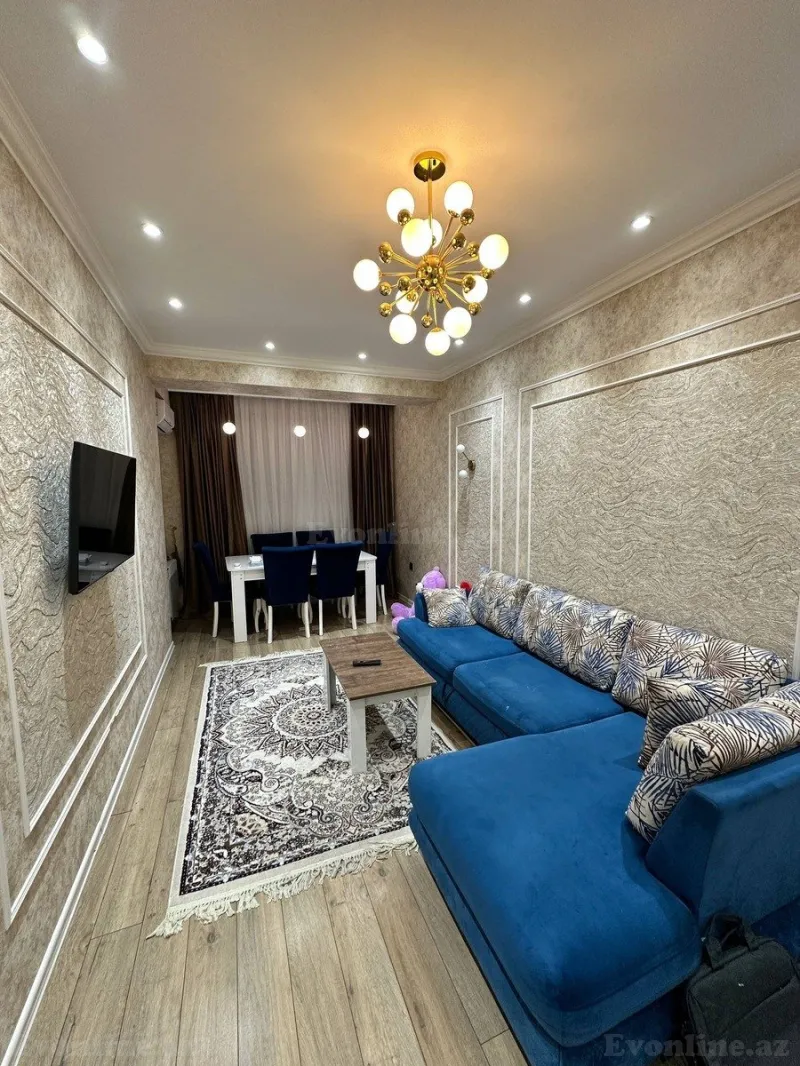 Kirayə verilir 2 otaqlı Mənzil Yeni tikili 60 m² Əhmədli - şəkil 3