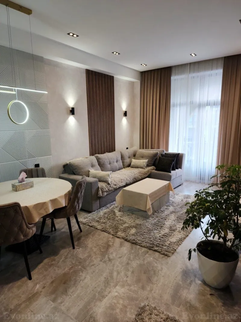 Kirayə verilir 2 otaqlı Mənzil Yeni tikili 65 m² Gənclik m.