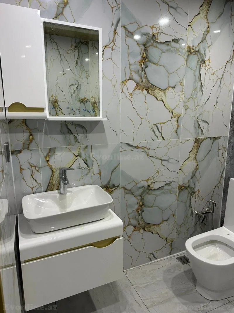 Kirayə verilir 4 otaqlı Mənzil Yeni tikili 120 m² Nəsimi m. - şəkil 4