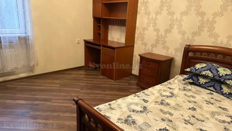 Kirayə verilir 4 otaqlı Mənzil Yeni tikili 120 m² Nəsimi m. - şəkil 8