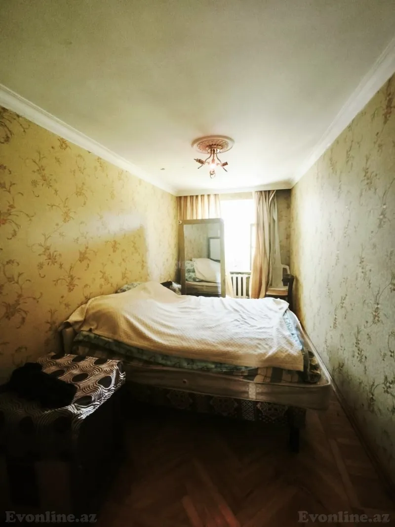 Kirayə verilir 2 otaqlı Mənzil Köhnə tikili 52 m² Nəriman Nərimanov m. - şəkil 3