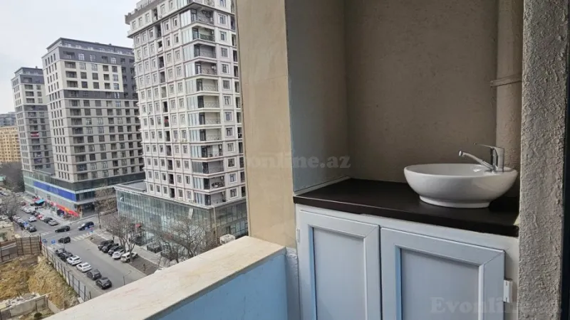 Kirayə verilir 2 otaqlı Mənzil Yeni tikili 55 m² 28 May m. - şəkil 14