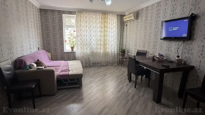 Satılır 2 otaqlı Mənzil Köhnə tikili 60 m² Həzi Aslanov - şəkil 2
