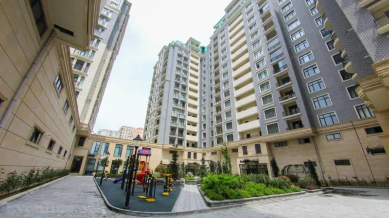 Kirayə verilir 2 otaqlı Mənzil Yeni tikili 80 m² Nəsimi r. - şəkil 8