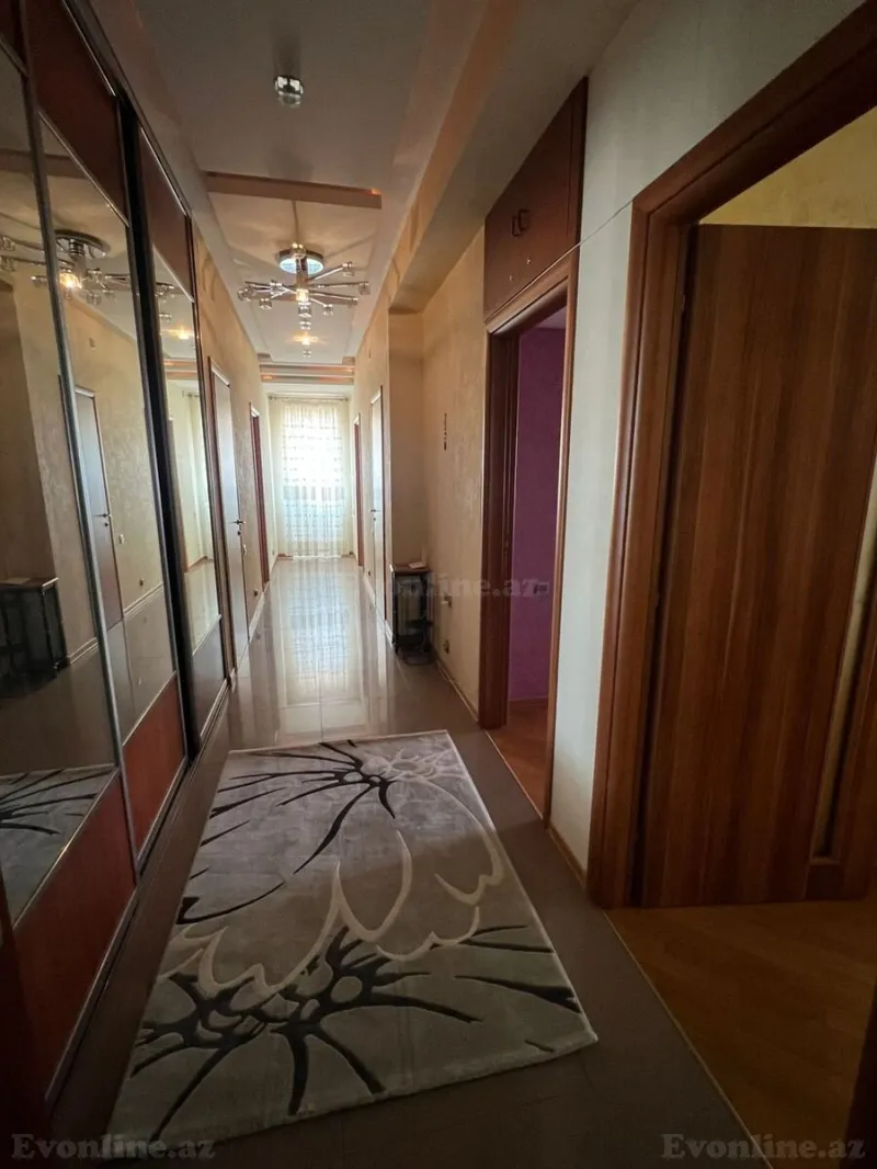 Kirayə verilir 3 otaqlı Mənzil Yeni tikili 150 m² 8 Noyabr m. - şəkil 8
