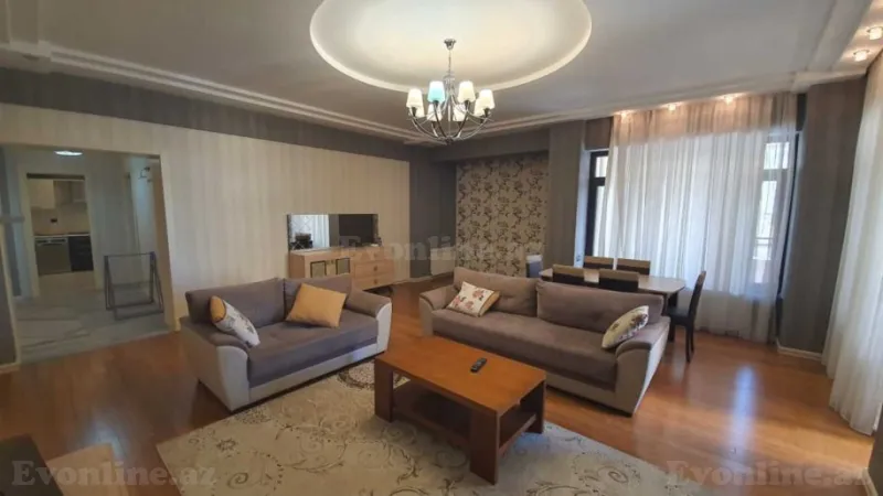 Kirayə verilir 3 otaqlı Mənzil Yeni tikili 155 m² Xətai m.