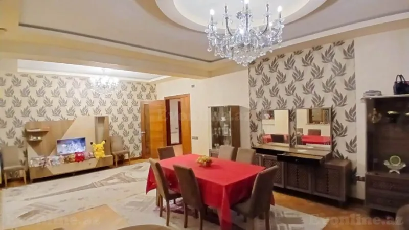 Satılır 4 otaqlı Mənzil Yeni tikili 162 m² Qara Qarayev m. - şəkil 2