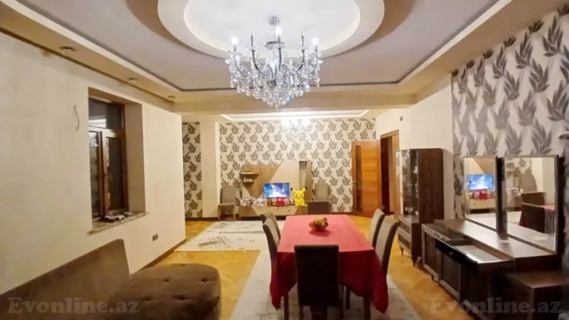 Satılır 4 otaqlı Mənzil Yeni tikili 162 m² Qara Qarayev m. - şəkil 3