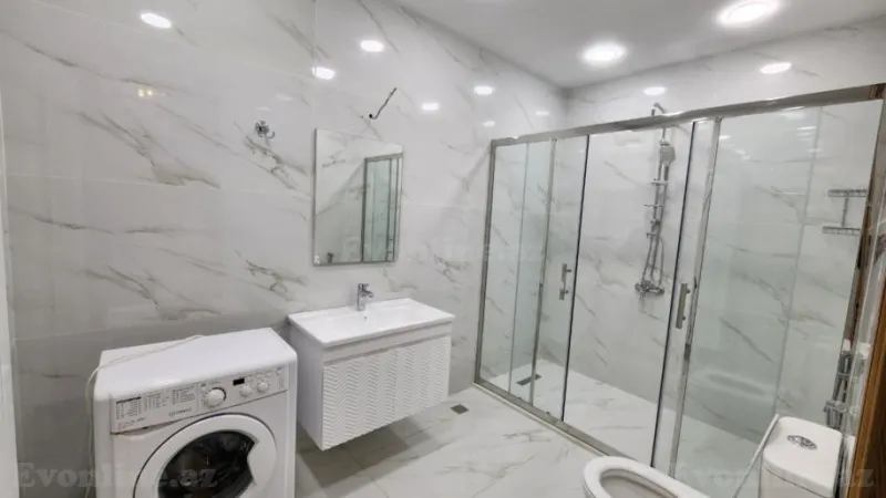 Kirayə verilir 3 otaqlı Mənzil Yeni tikili 150 m² Nəsimi r. - şəkil 10