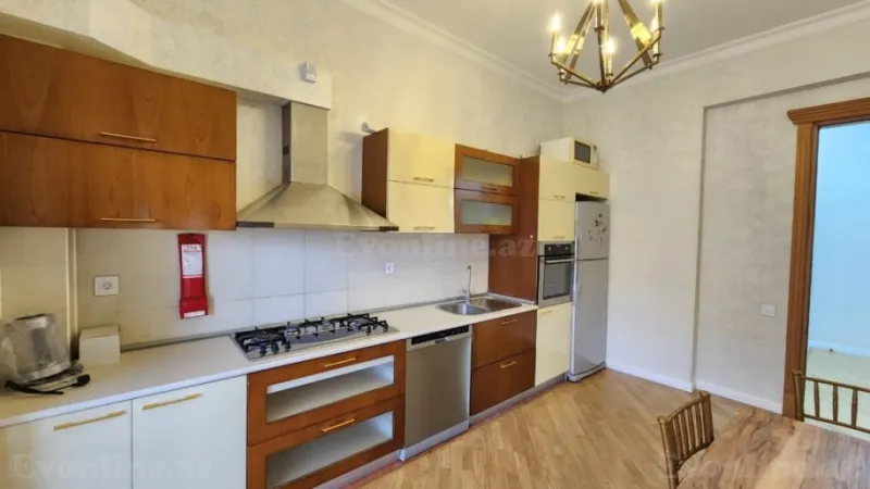 Kirayə verilir 3 otaqlı Mənzil Yeni tikili 150 m² Nəsimi r. - şəkil 12