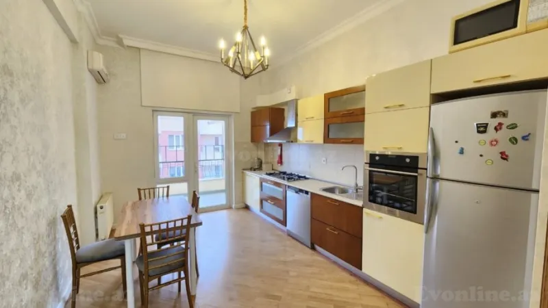 Kirayə verilir 3 otaqlı Mənzil Yeni tikili 150 m² Nəsimi r. - şəkil 13