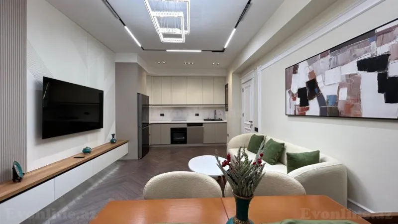 Satılır 3 otaqlı Mənzil Yeni tikili 96 m² Elmlər Akademiyası m. - şəkil 2