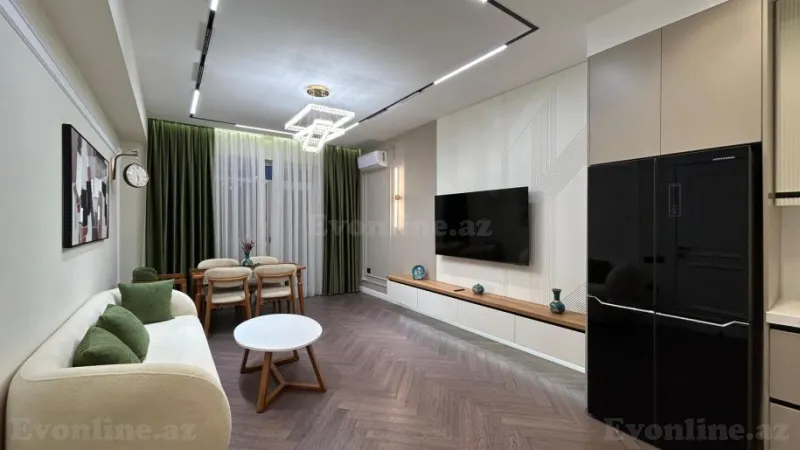 Satılır 3 otaqlı Mənzil Yeni tikili 96 m² Elmlər Akademiyası m. - şəkil 3