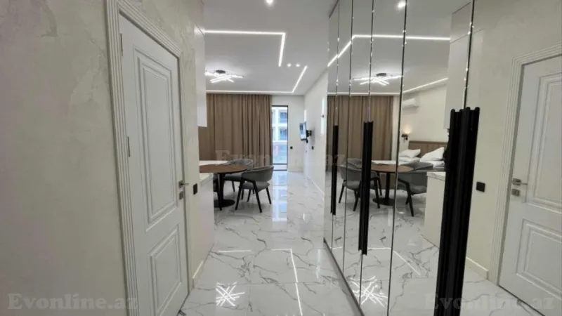 Satılır 1 otaqlı Mənzil Yeni tikili 57 m² Sabunçu r. - şəkil 2