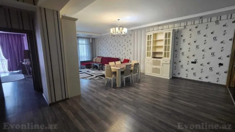 Kirayə verilir 3 otaqlı Mənzil Yeni tikili 170 m² Nəsimi r. - şəkil 6