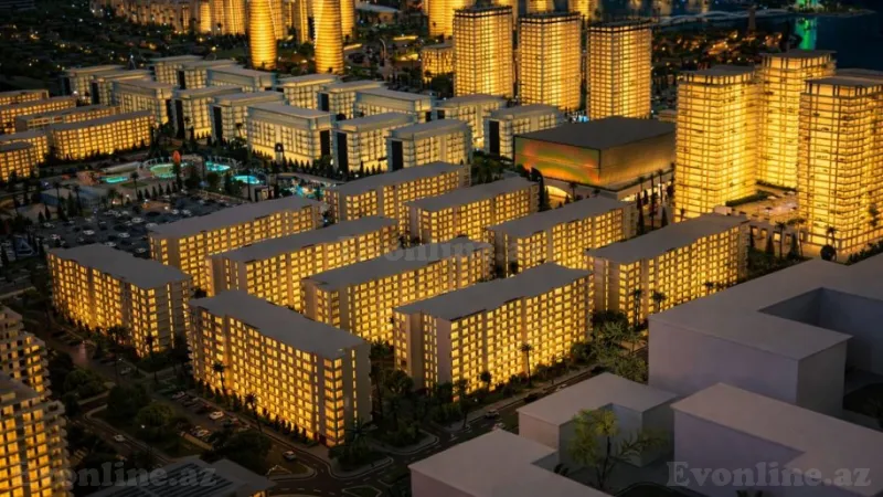 Satılır 3 otaqlı Mənzil Yeni tikili 92 m² Sabunçu r. - şəkil 10