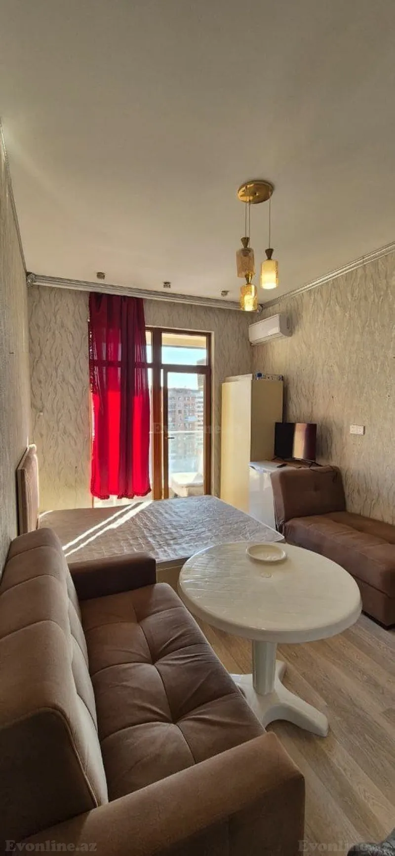 Kirayə verilir 1 otaqlı Mənzil Köhnə tikili 40 m² Nəsimi r. - şəkil 3