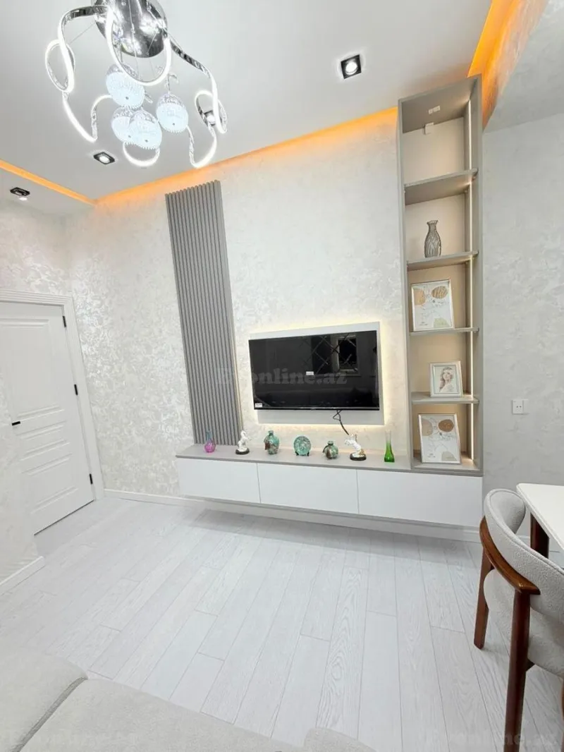 Kirayə verilir 2 otaqlı Mənzil Yeni tikili 45 m² Qara Qarayev m. - şəkil 2