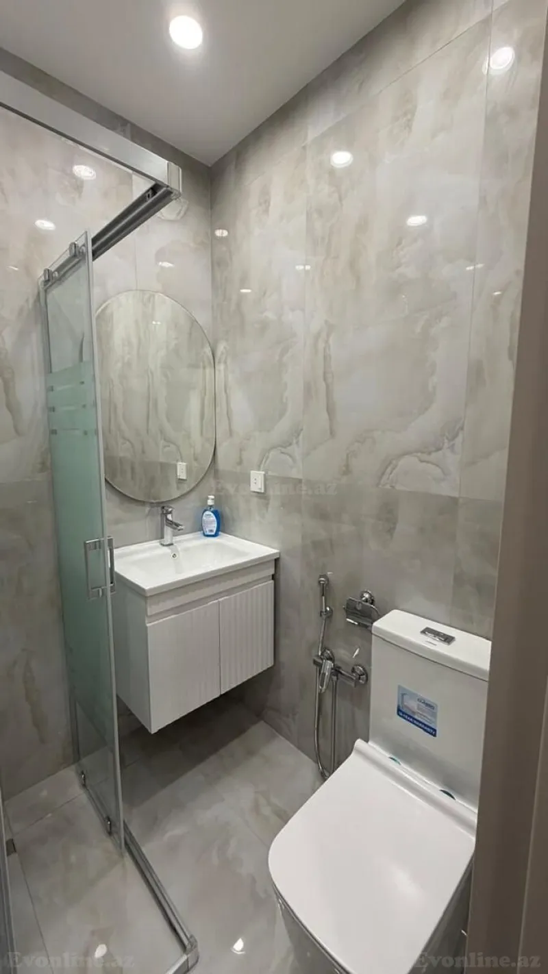 Kirayə verilir 2 otaqlı Mənzil Yeni tikili 65 m² Dərnəgül m. - şəkil 11