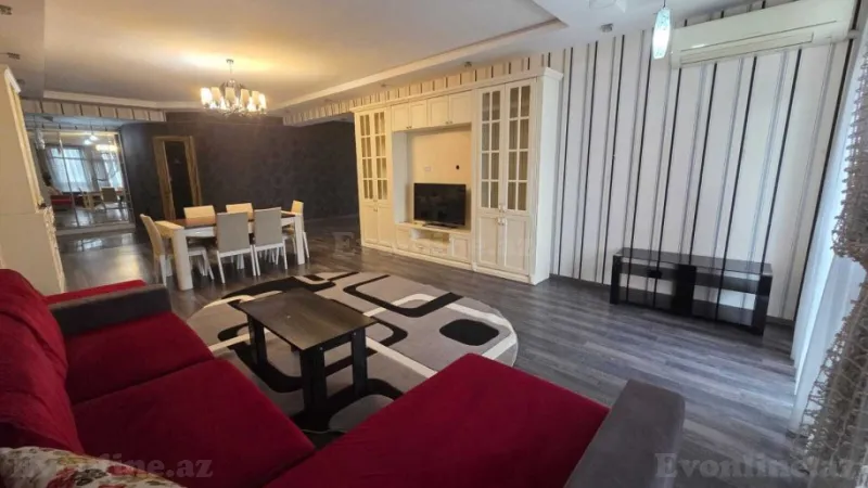 Kirayə verilir 3 otaqlı Mənzil Yeni tikili 165 m² Gənclik m. - şəkil 2