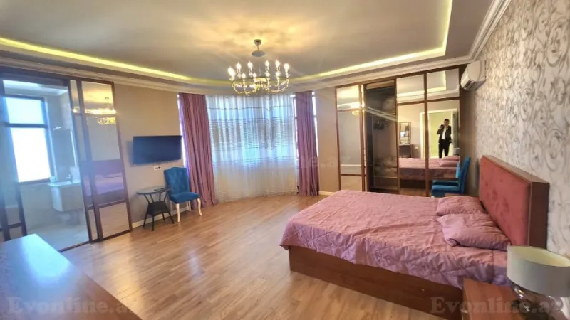 Kirayə verilir 3 otaqlı Mənzil Yeni tikili 160 m² Xətai m. - şəkil 10