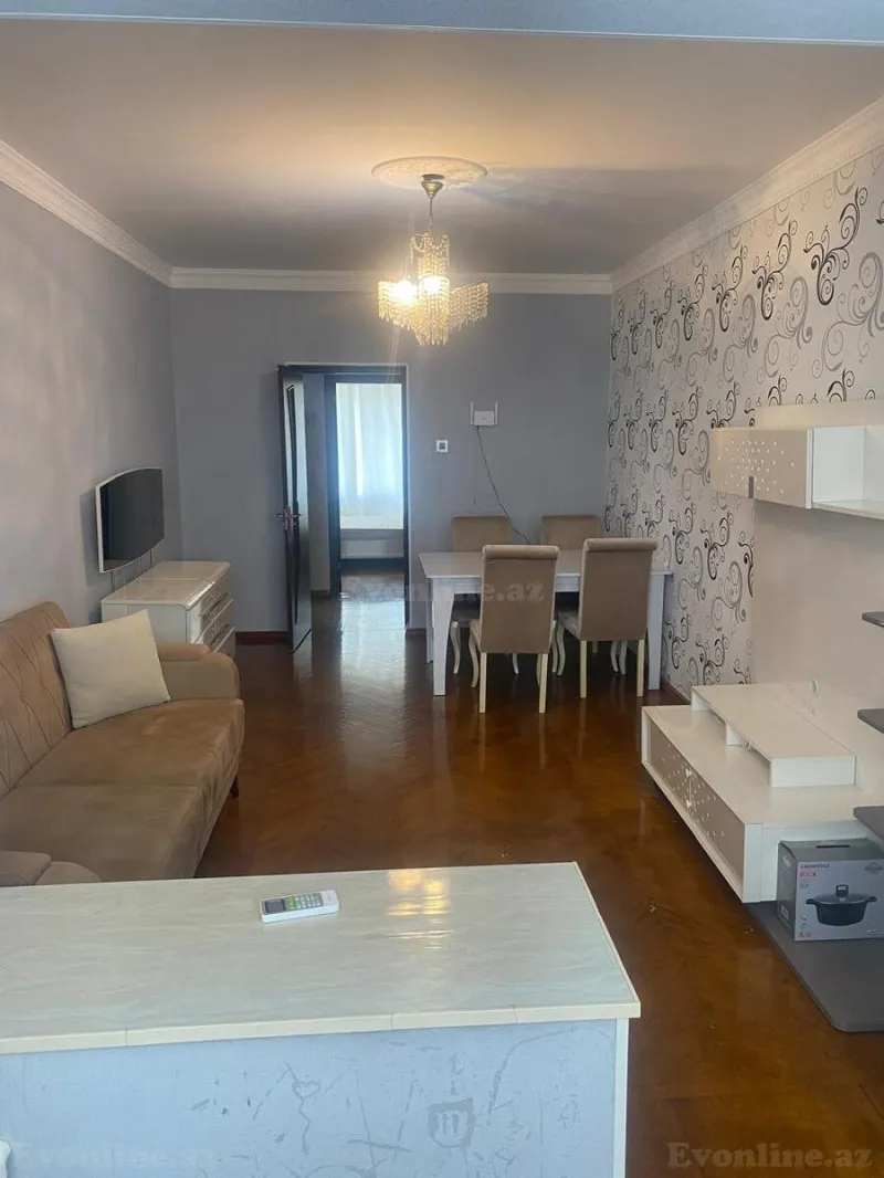 Kirayə verilir 2 otaqlı Mənzil Köhnə tikili 55 m² Xətai m. - şəkil 3