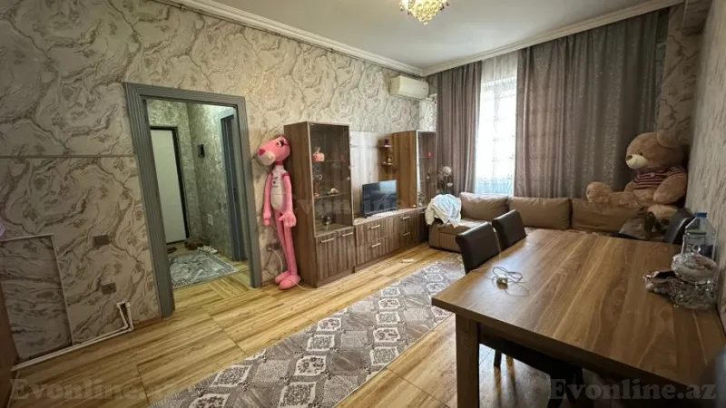 Kirayə verilir 2 otaqlı Mənzil Yeni tikili 45 m² Xırdalan - şəkil 3
