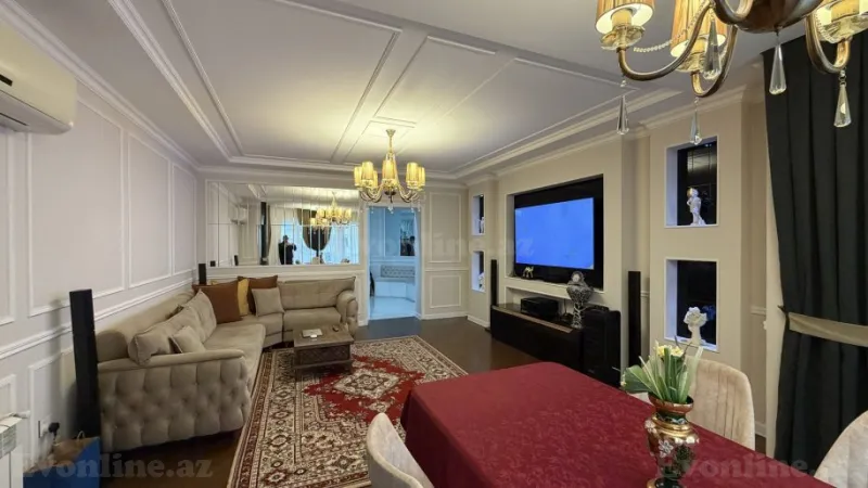 Satılır 3 otaqlı Mənzil Yeni tikili 134 m² Nəsimi r.