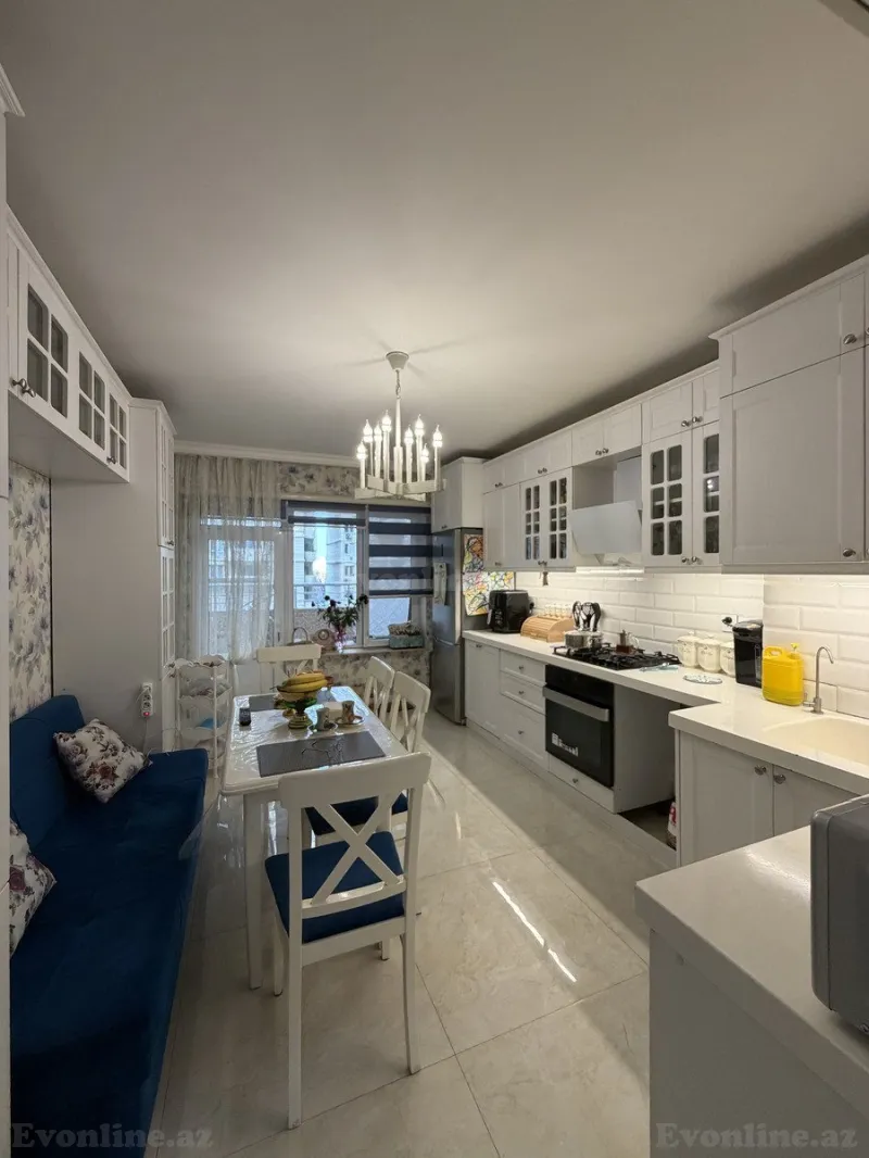 Satılır 3 otaqlı Mənzil Yeni tikili 134 m² Nəsimi r. - şəkil 9