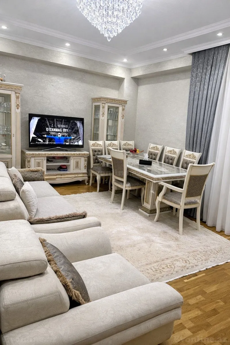 Satılır 2 otaqlı Mənzil Yeni tikili 63 m² Qara Qarayev m. - şəkil 2