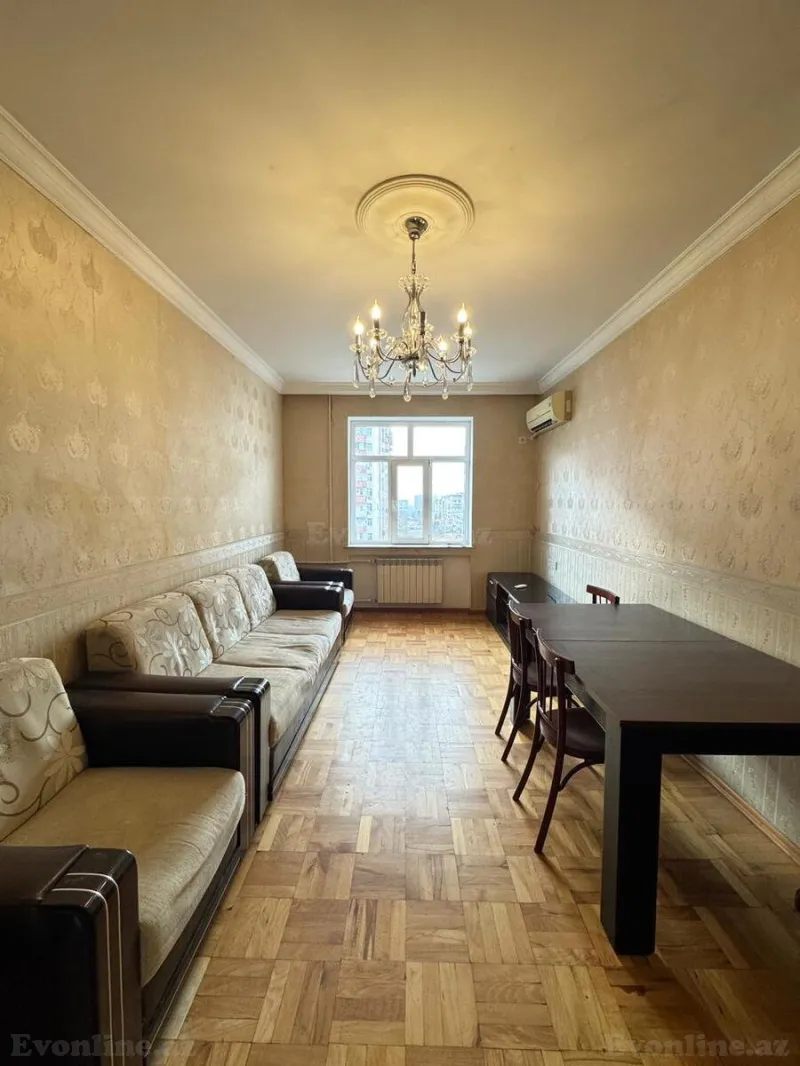 Kirayə verilir 3 otaqlı Mənzil Köhnə tikili 80 m² Həzi Aslanov m. - şəkil 3