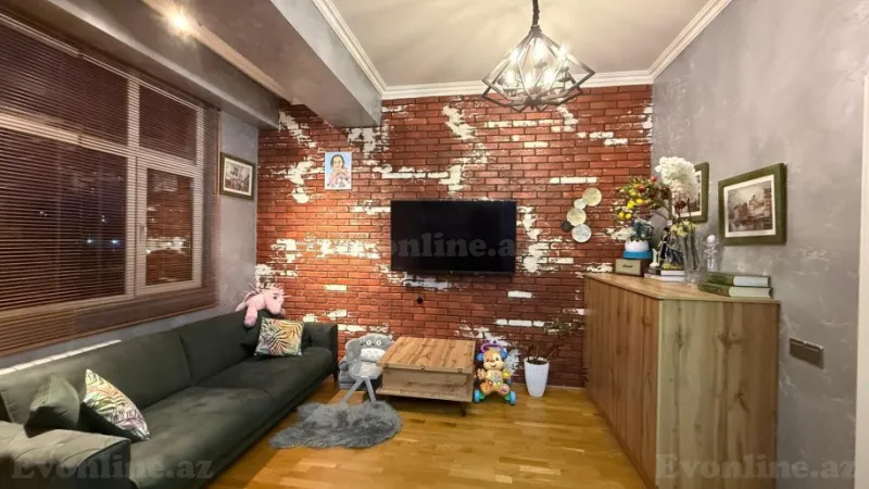Satılır 2 otaqlı Mənzil Yeni tikili 46 m² Yasamal - şəkil 2