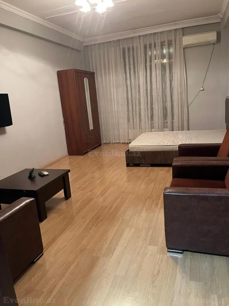 Kirayə verilir 1 otaqlı Mənzil Yeni tikili 62 m² Yasamal - şəkil 4