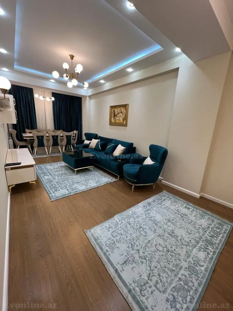 Kirayə verilir 3 otaqlı Mənzil Yeni tikili 135 m² İnşaatçılar m. - şəkil 7
