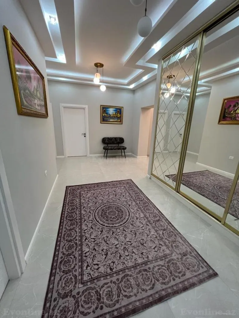 Kirayə verilir 3 otaqlı Mənzil Yeni tikili 135 m² İnşaatçılar m. - şəkil 8