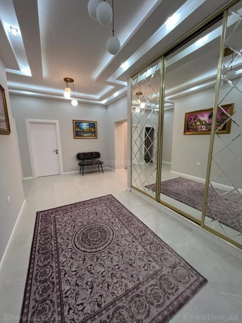Kirayə verilir 3 otaqlı Mənzil Yeni tikili 135 m² İnşaatçılar m. - şəkil 14