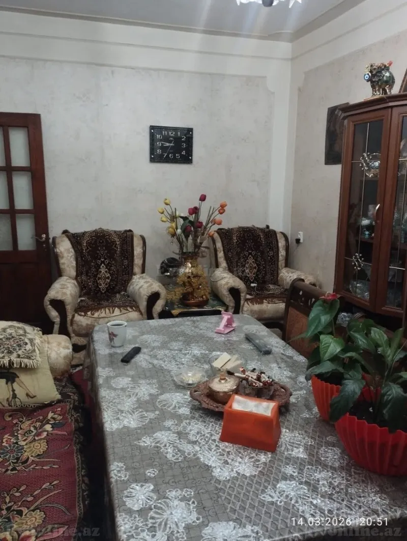Satılır 2 otaqlı Mənzil Köhnə tikili 65 m² Xətai r.