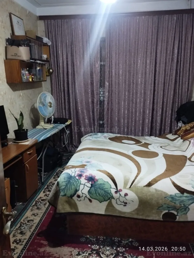 Satılır 2 otaqlı Mənzil Köhnə tikili 65 m² Xətai r. - şəkil 3