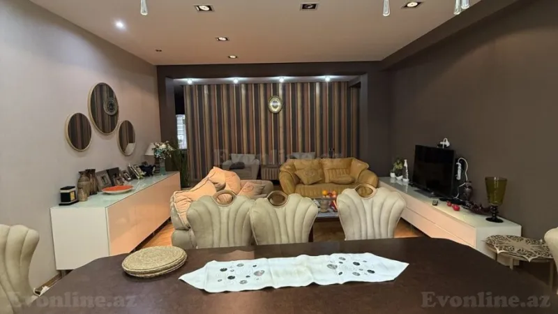 Satılır 3 otaqlı Mənzil Yeni tikili 137 m² Həzi Aslanov m. - şəkil 4