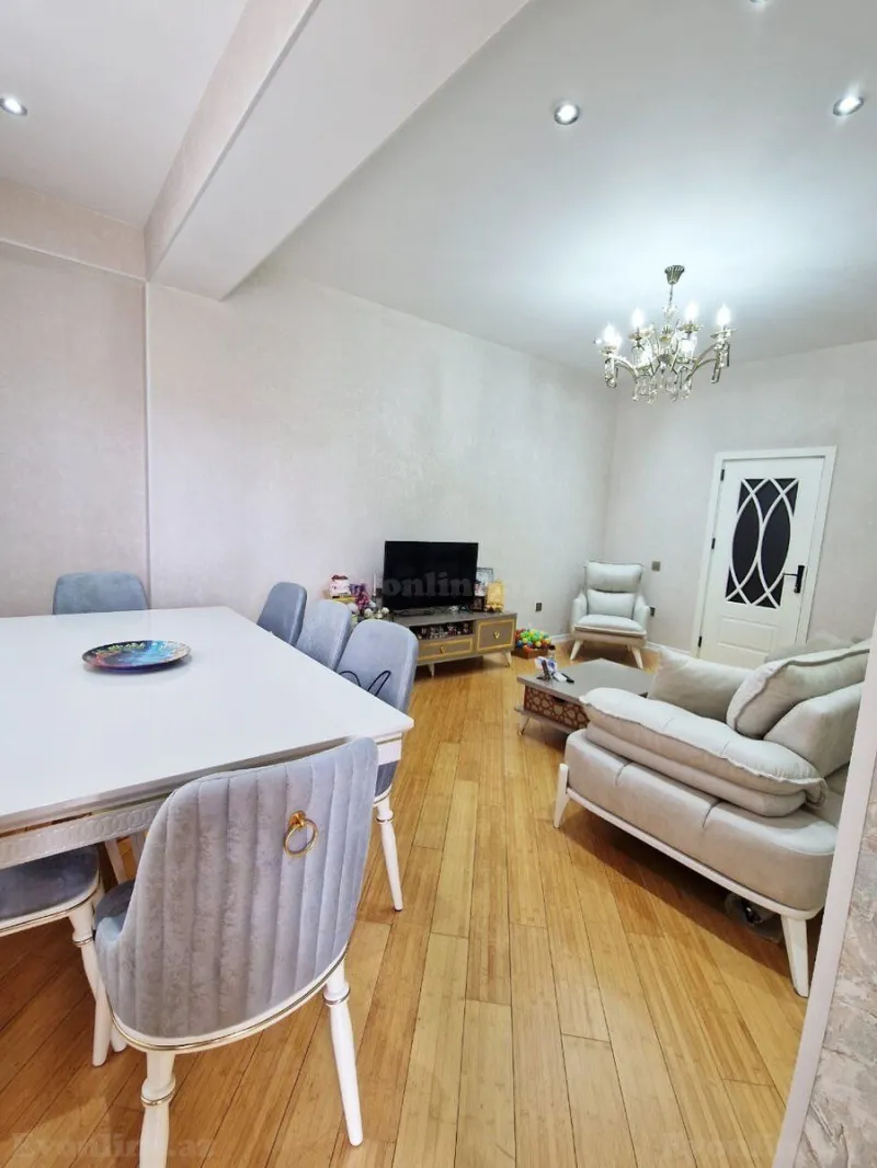 Satılır 2 otaqlı Mənzil Yeni tikili 90 m² Nəriman Nərimanov m. - şəkil 2