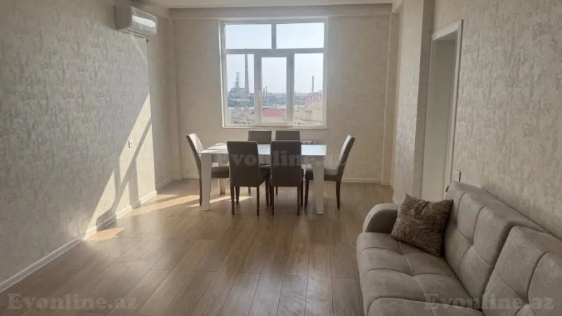 Kirayə verilir 3 otaqlı Mənzil Yeni tikili 110 m² 8-ci kilometr