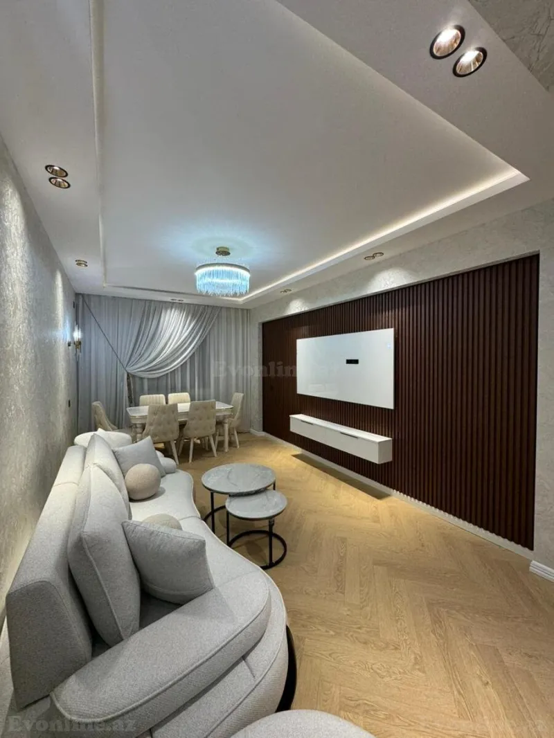 Satılır 2 otaqlı Mənzil Yeni tikili 87 m² Həzi Aslanov m. - şəkil 3