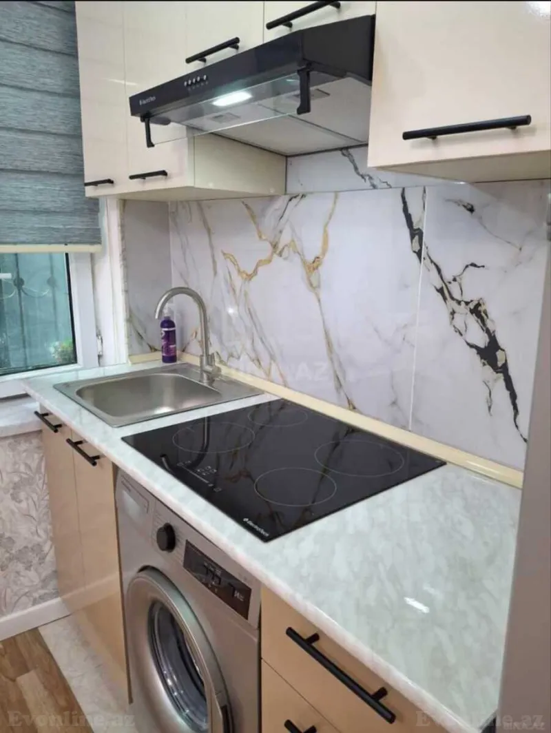 Kirayə verilir 1 otaqlı Mənzil Yeni tikili 42 m² 9-cu mikrorayon - şəkil 6