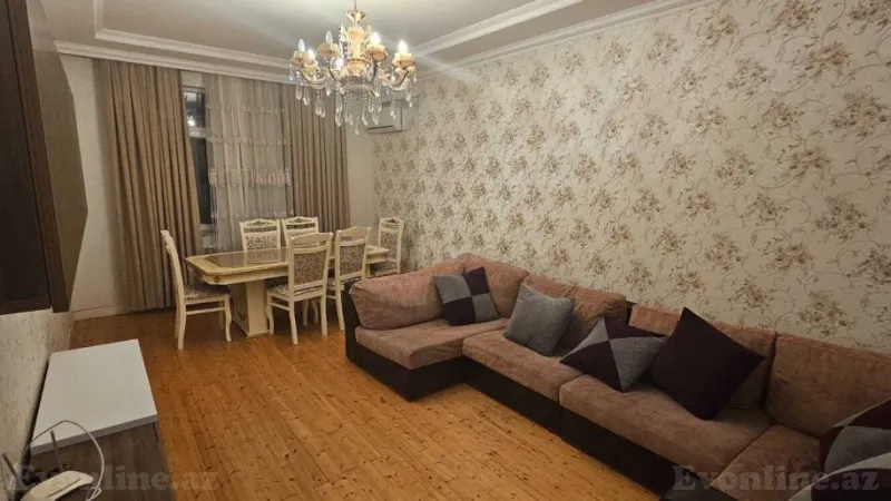 Kirayə verilir 3 otaqlı Mənzil Yeni tikili 120 m² Həzi Aslanov