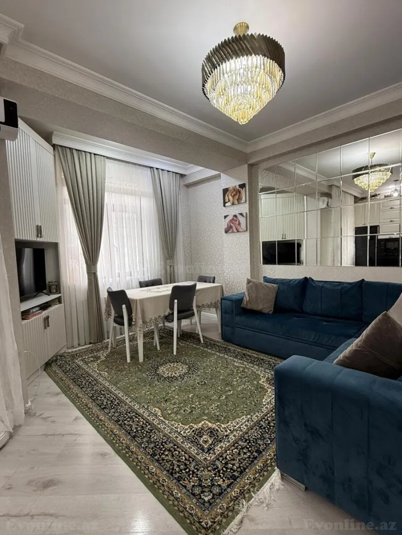 Satılır 2 otaqlı Mənzil Yeni tikili 56.7 m² Köhnə Günəşli - şəkil 2