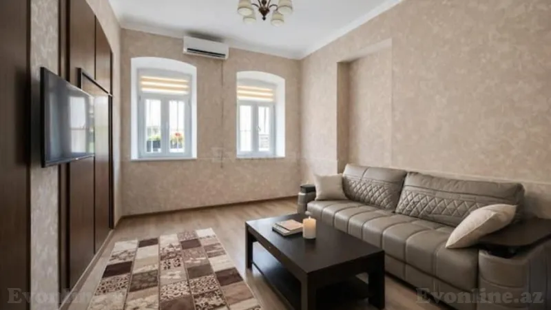 Kirayə verilir 2 otaqlı Mənzil Köhnə tikili 60 m² Nizami m. - şəkil 2