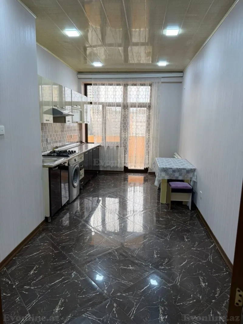 Kirayə verilir 3 otaqlı Mənzil Yeni tikili 130 m² Binəqədi r. - şəkil 5