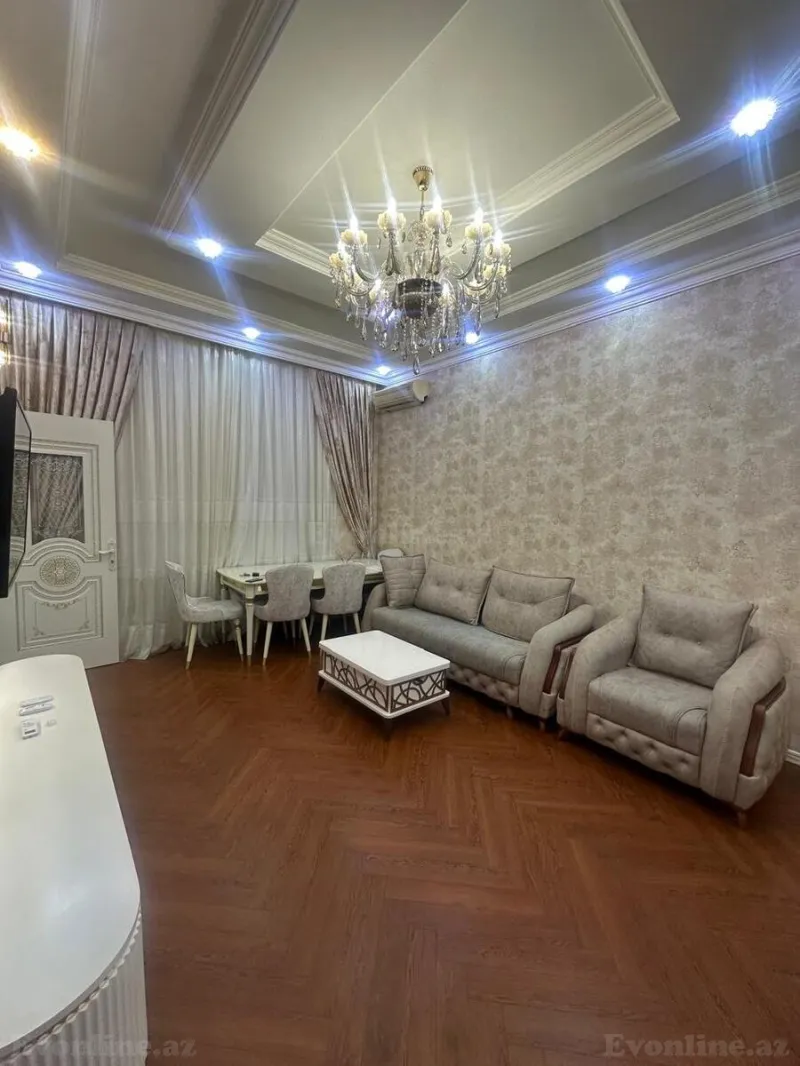 Satılır 3 otaqlı Mənzil Yeni tikili 120 m² Əhmədli m. - şəkil 2