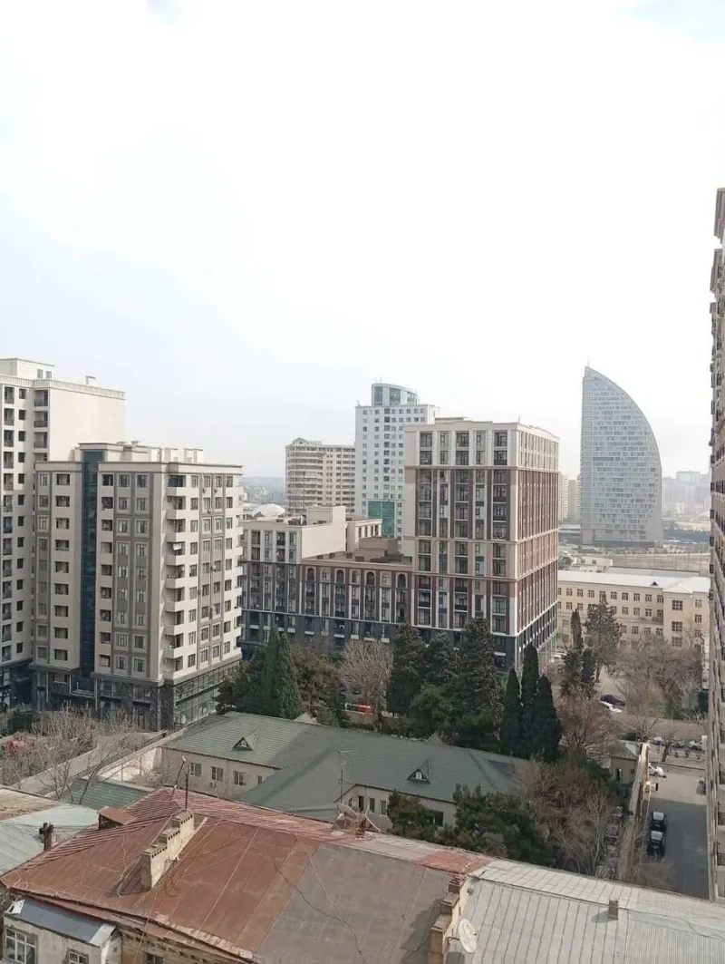 Kirayə verilir 2 otaqlı Mənzil Yeni tikili 75 m² Nərimanov r. - şəkil 4