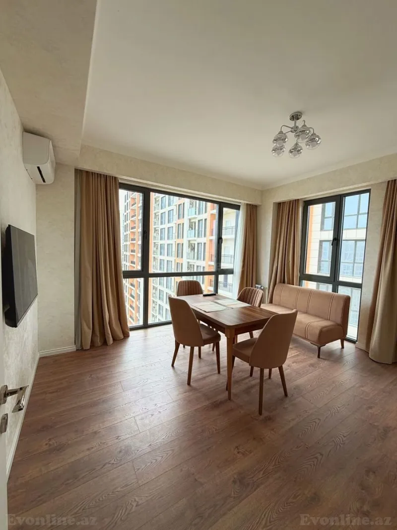 Kirayə verilir 3 otaqlı Mənzil Yeni tikili 54 m² Yeni Yasamal